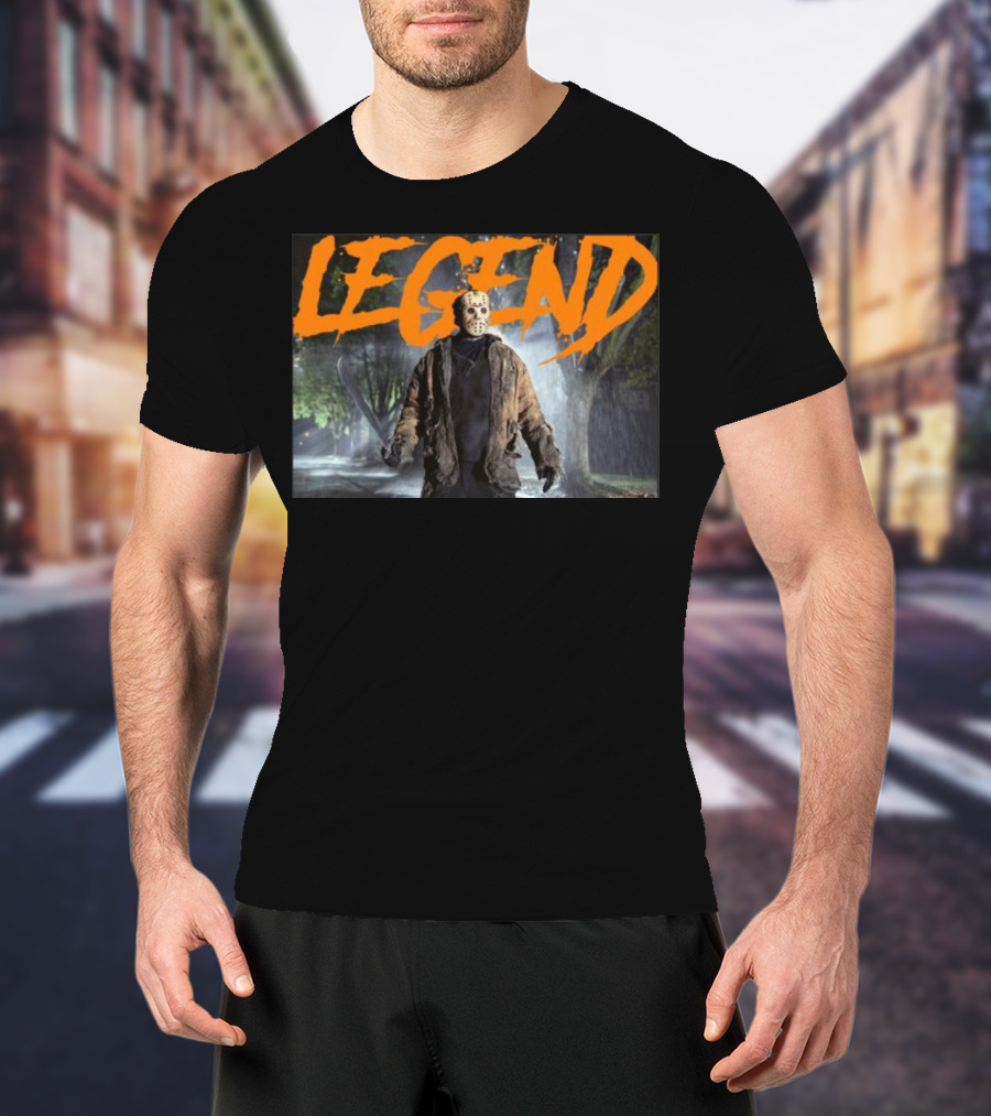 Legend Jason Voorhees Spooky Halloween T-Shirt