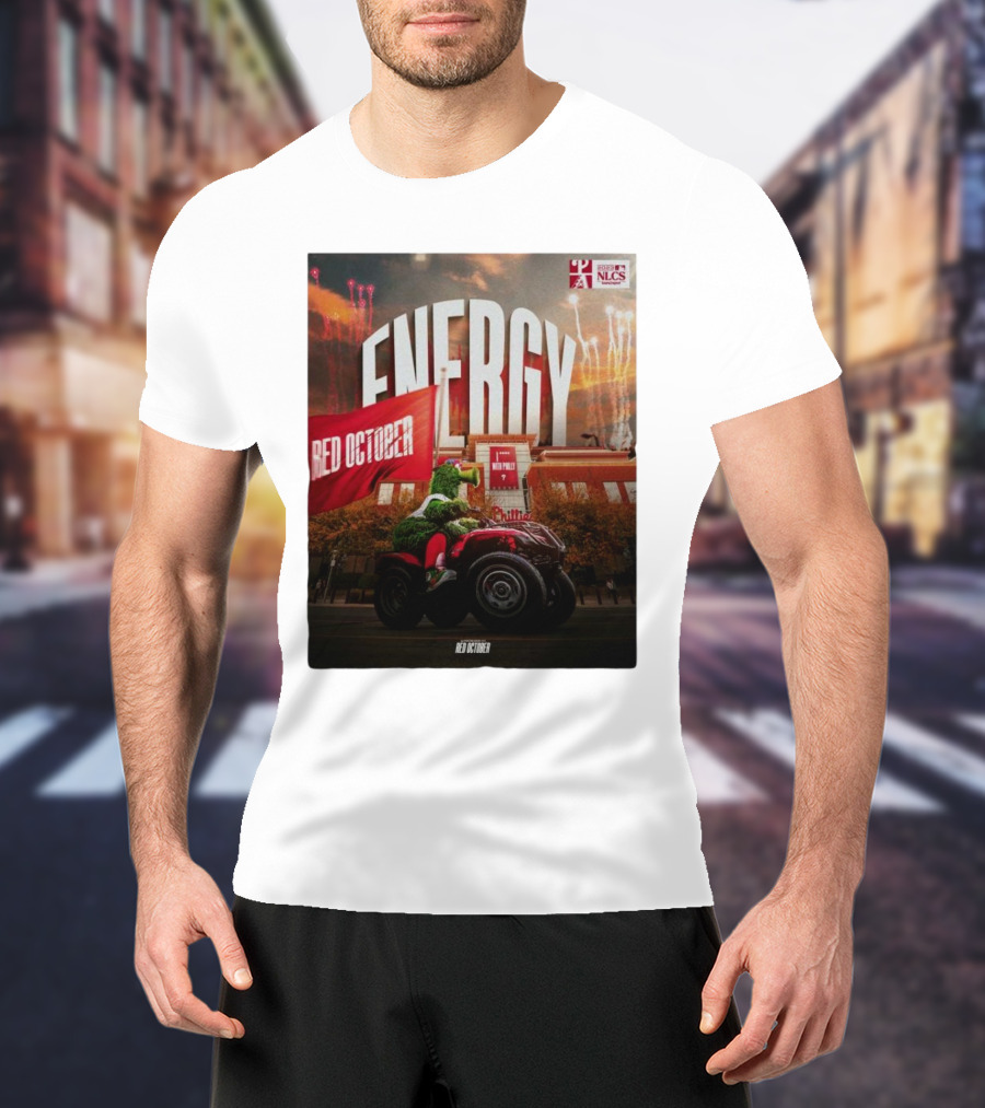 Energy Red October Philadelphia Phillies NLCS T-Shirt