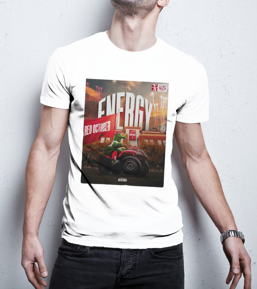 Energy Red October Philadelphia Phillies NLCS T-Shirt