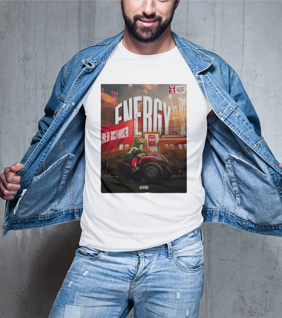 Energy Red October Philadelphia Phillies NLCS T-Shirt