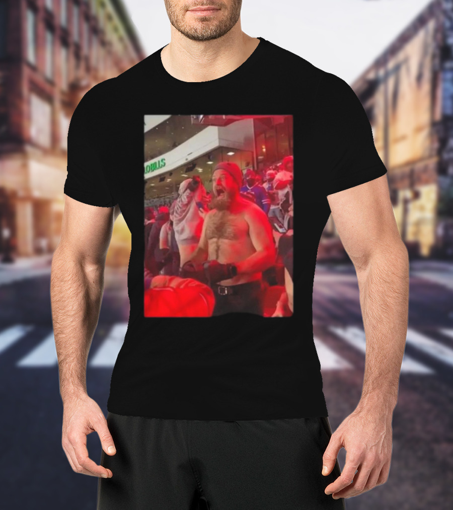Fitzpatrick Off Ryan Fitzpatrick Less And Screaming NFL Crowd T-Shirt