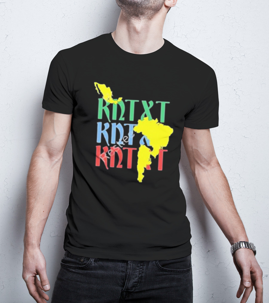 KNTXT Latin America Tour Map T-Shirt