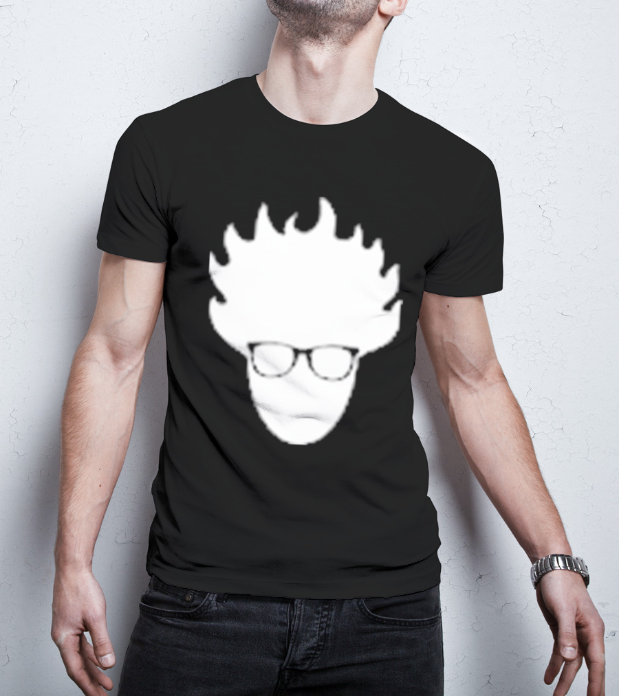Viva Fro Iconic Glasses Silhouette Left Chest T-Shirt