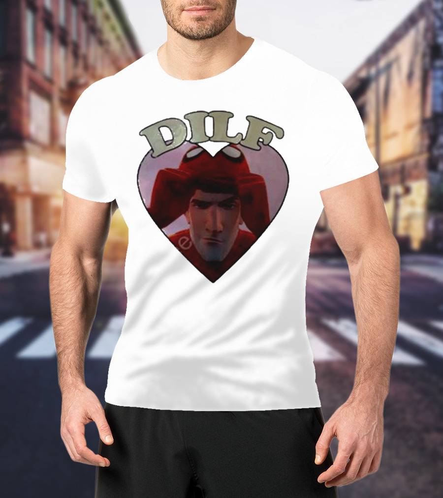DILF Peter Mustardyardpress Merch Spider Cap Heart T-Shirt