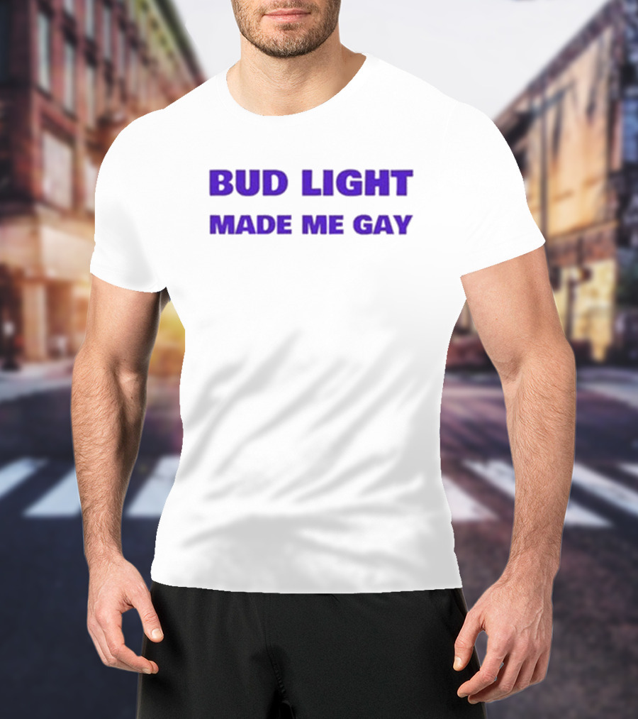 Bud Light Made Me Gay Goblin Supply Trash T-Shirt