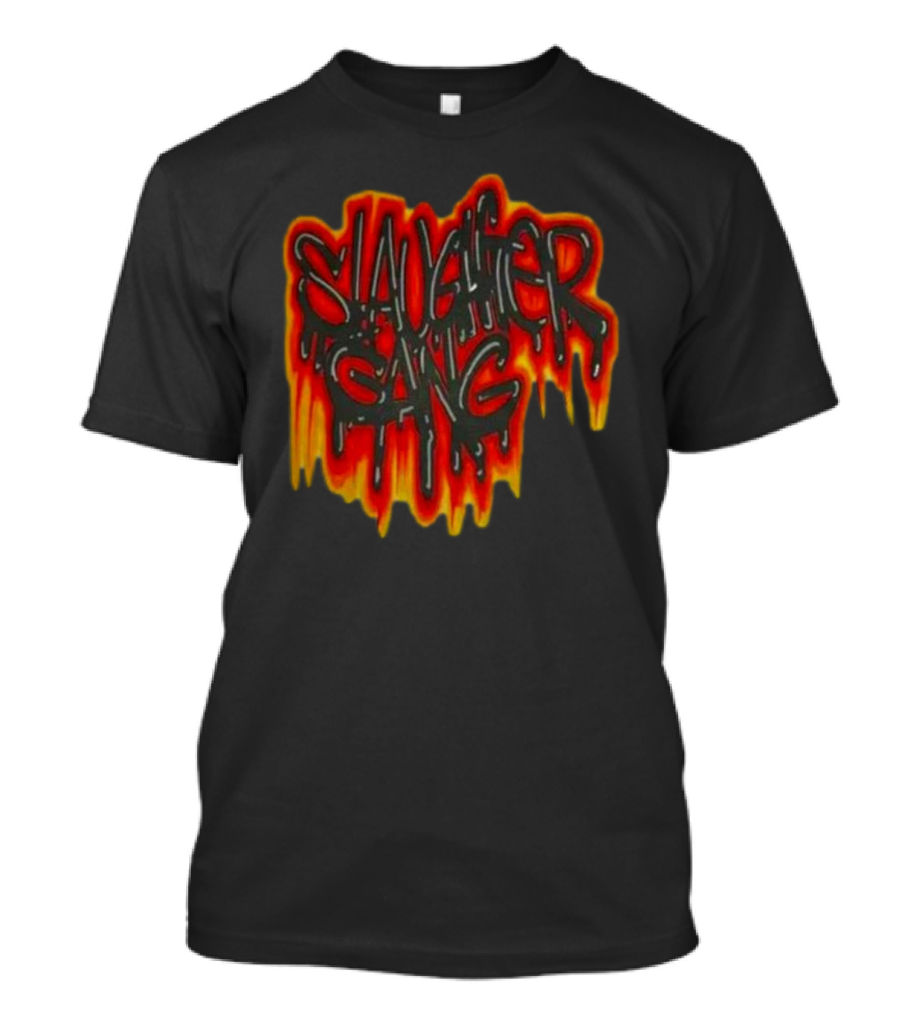 Iaab Tour Merch 21 Savage Drip Slaughter Gang Graffiti Flame T-Shirt