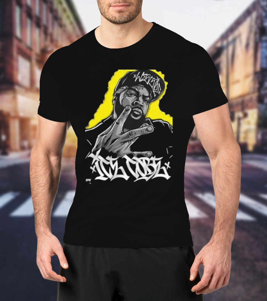 Ice Cube Westside Hand Gesture Hip Hop T-Shirt