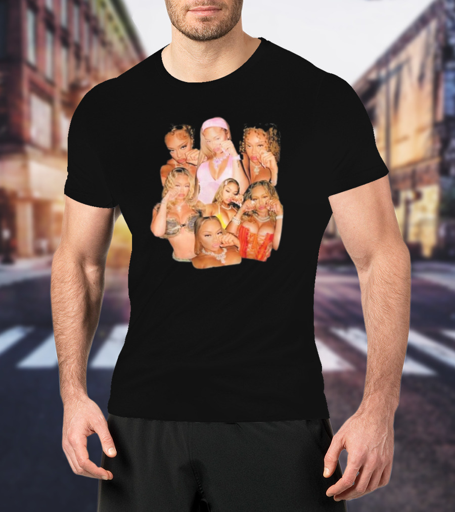 Big Latto Latto Collage Collection Premium Garment Dye T-Shirt