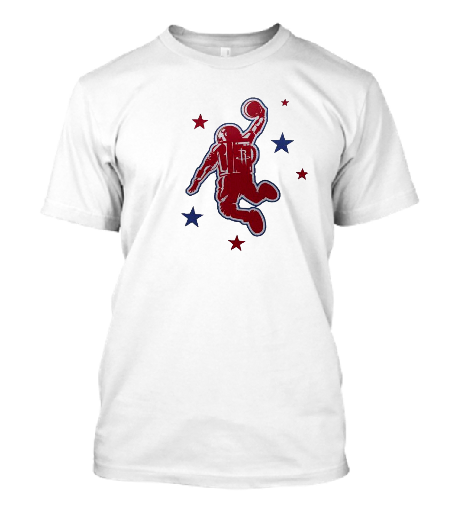 Houston Rockets 2023-24 City Edition Astronaut Dunking T-Shirt