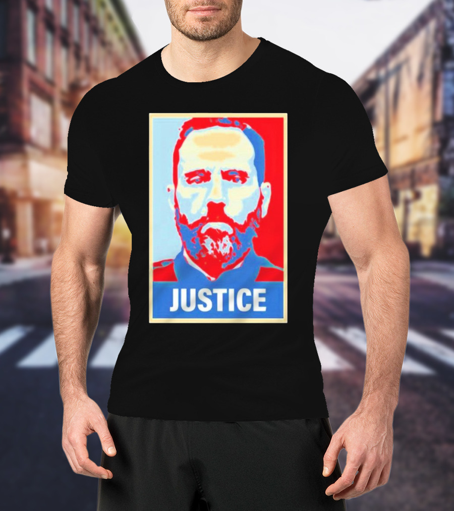 Justice Jack Smith Iconic Red And Blue T-Shirt