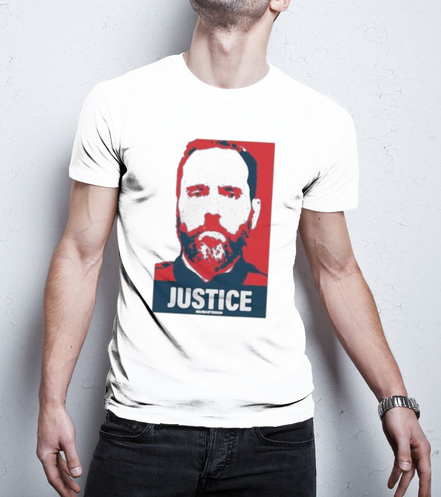 Meidastouch Store Jack Smith Justice Iconic Red And Blue T-Shirt