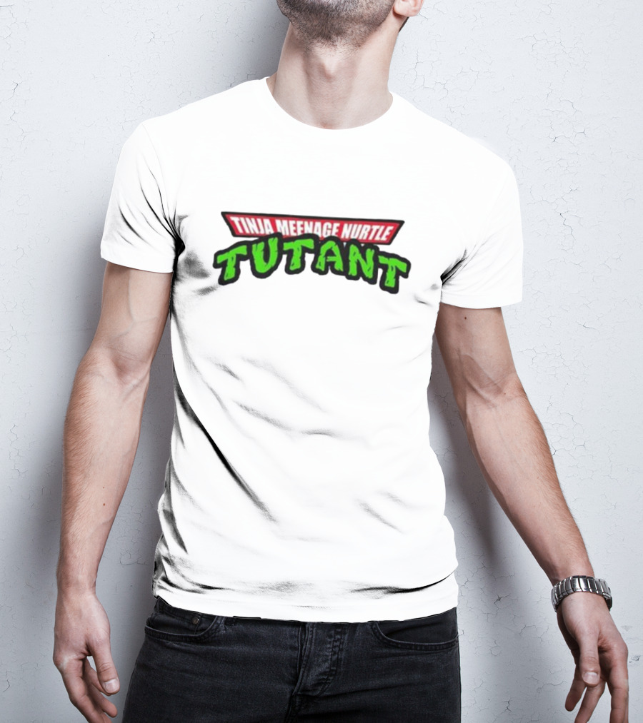 Teenhearts Tinja Meenage Nurtle Tutant Retro Green T-Shirt