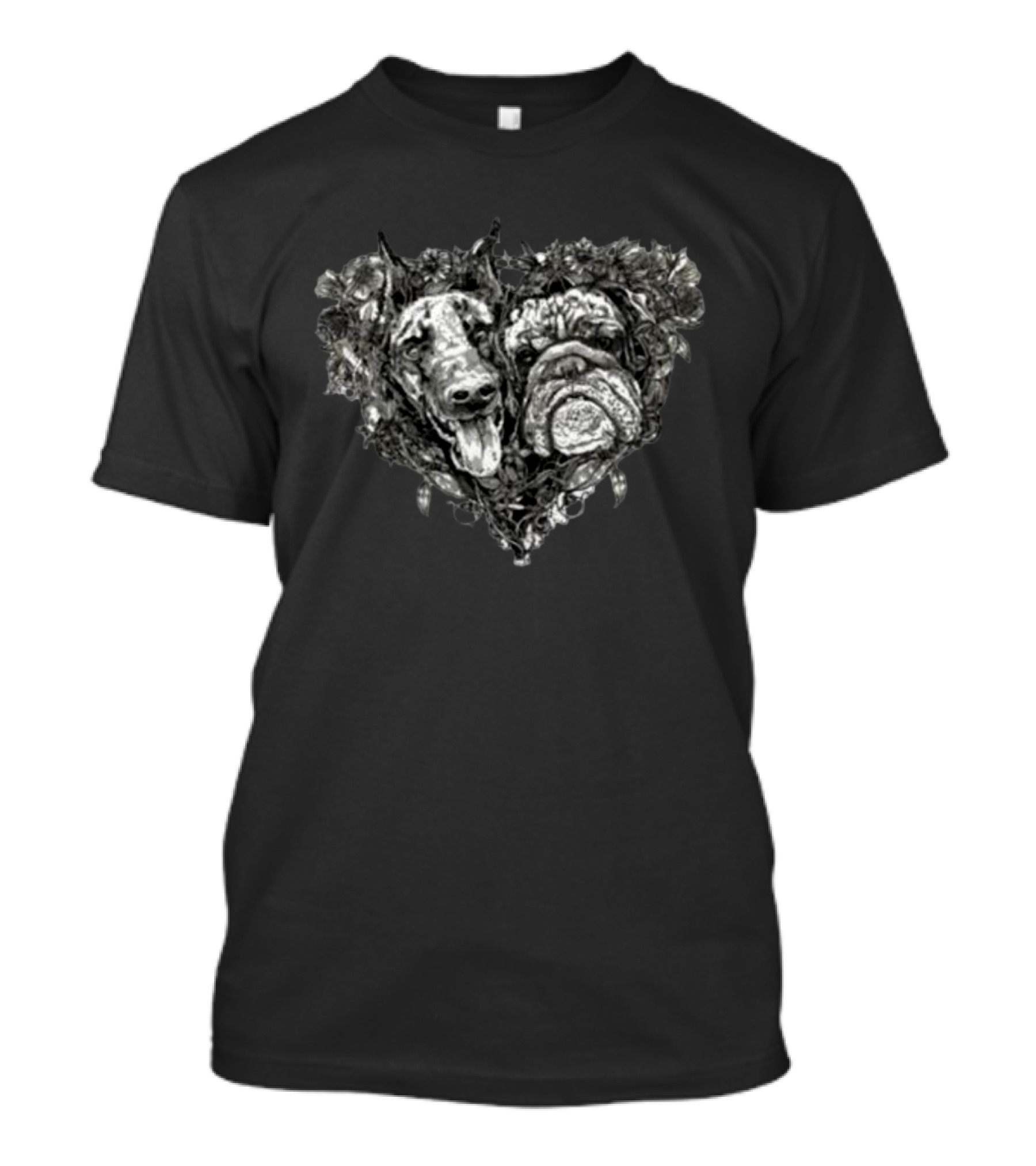 Hounds Of Love Dog Heart T-Shirt