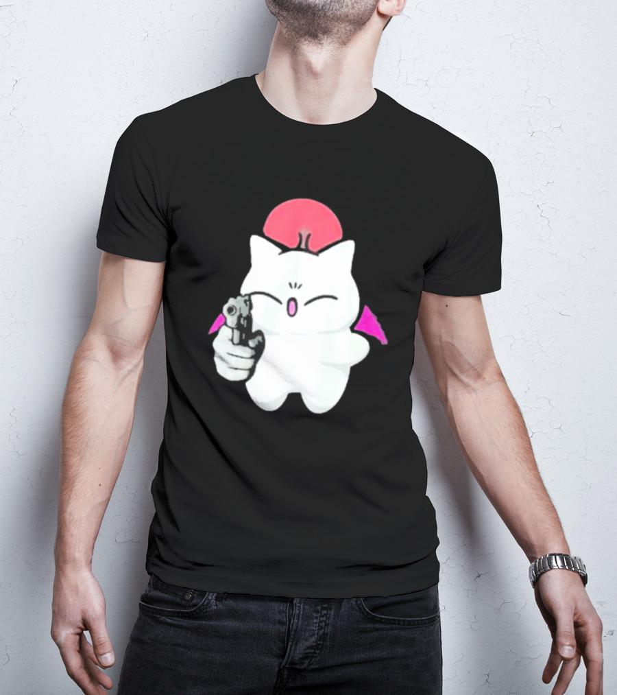 Zepla Blizzcon Xepla Gun Moogle Iconic Character T-Shirt