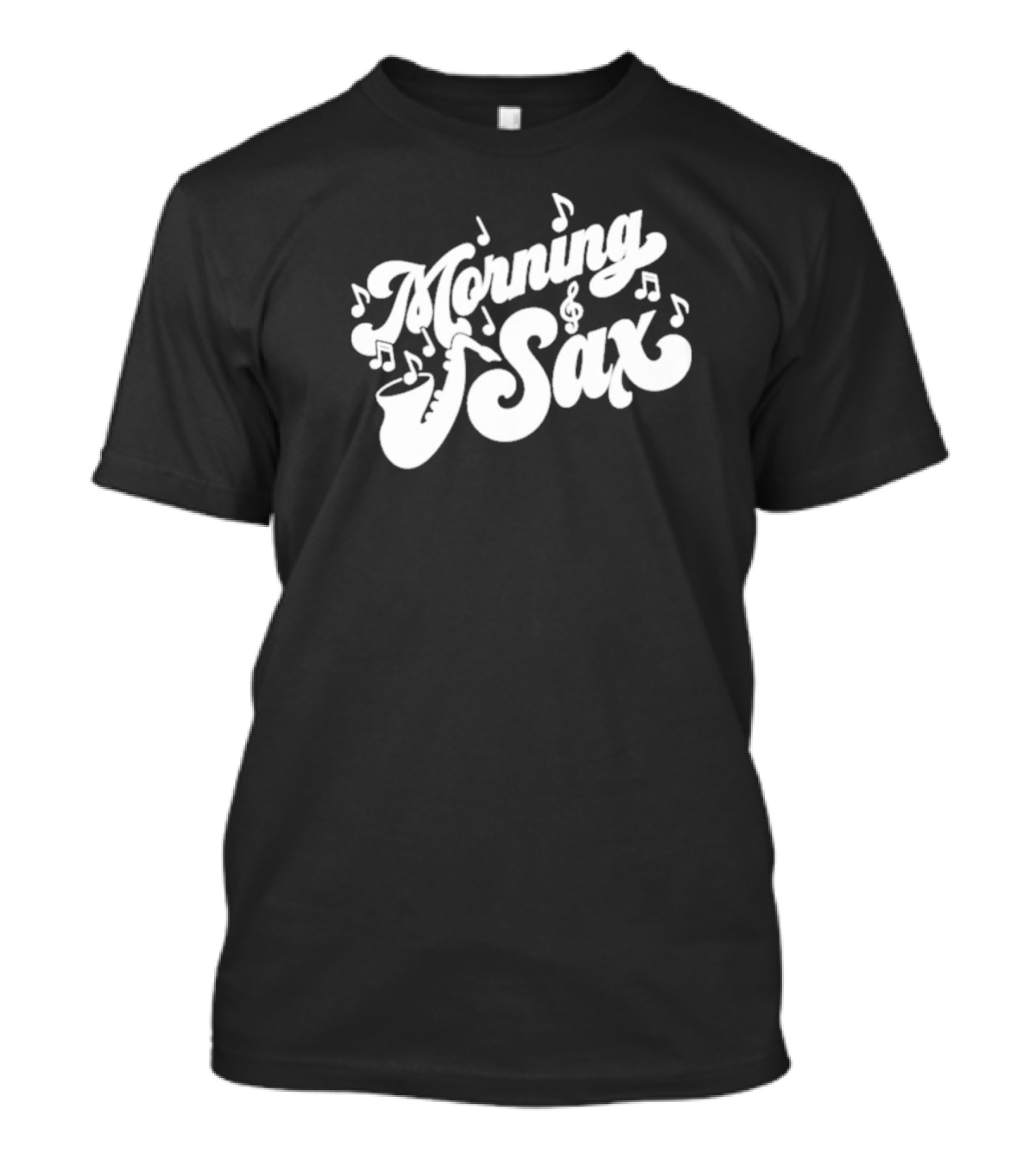 Boxyfresh Morning Sax Musical Notes T-Shirt