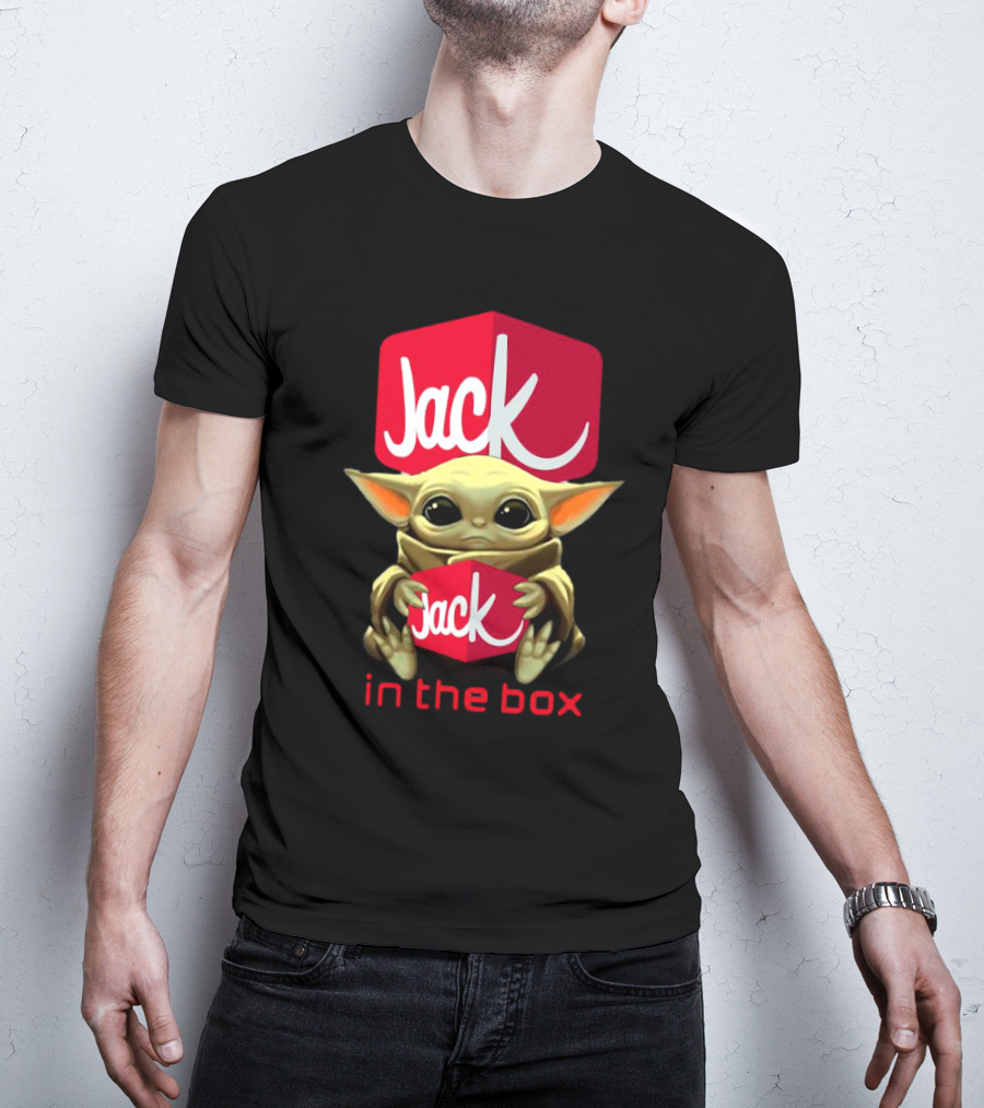 Baby Yoda Embrace Jack In The Box T-Shirt