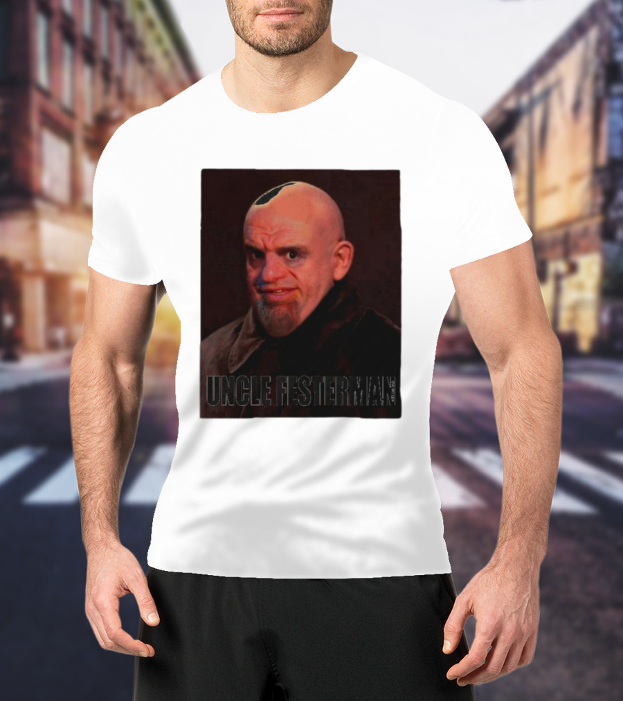 Uncle Festerman Addams Family T-Shirt