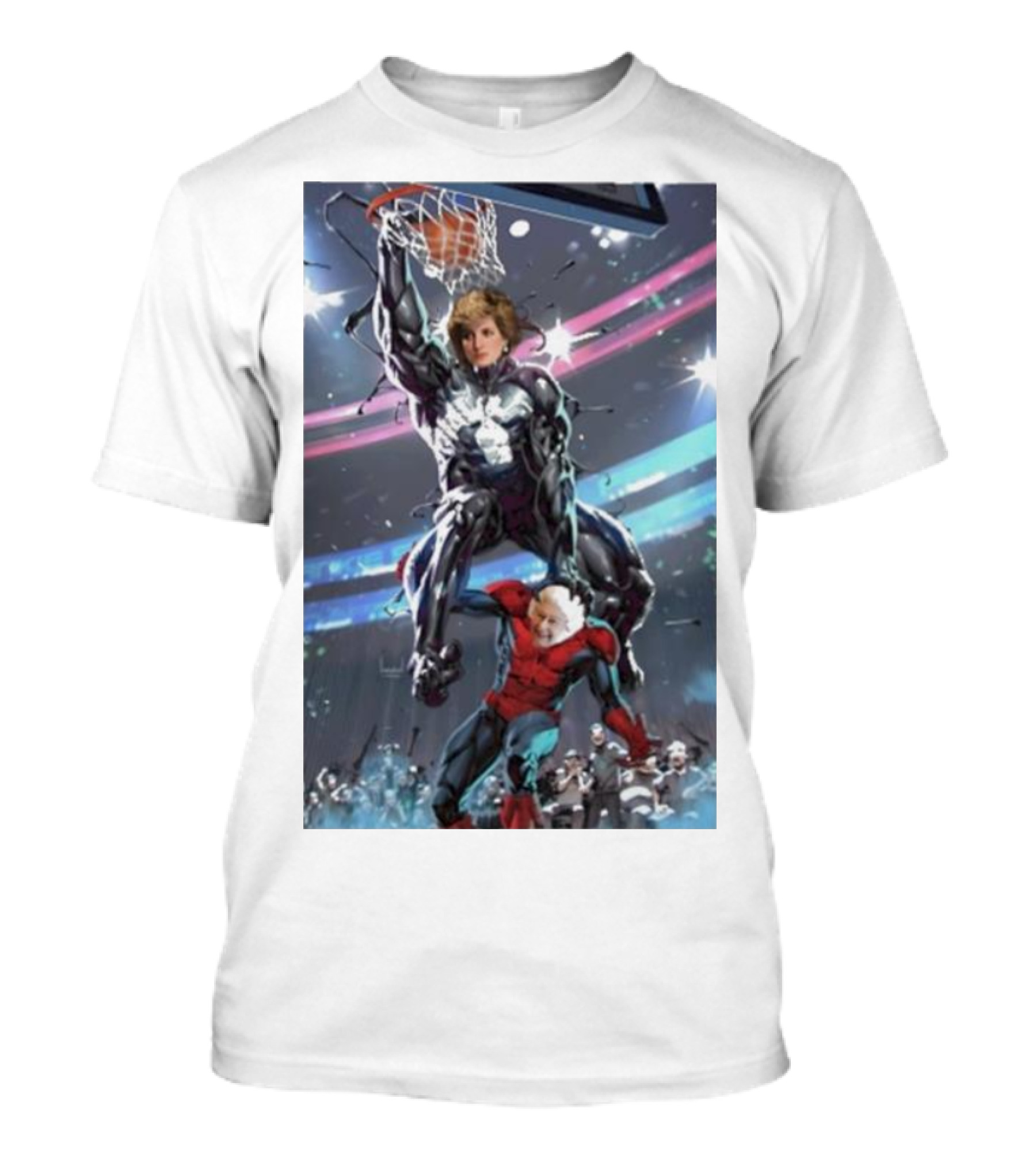 Princess Diana Venom Dunking On Spider-Man T-Shirt