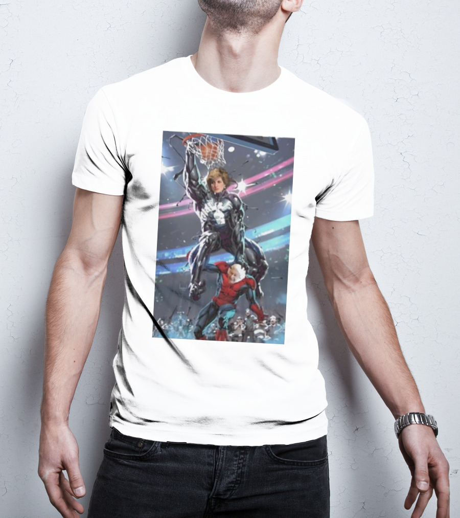 Princess Diana Venom Dunking On Spider-Man T-Shirt