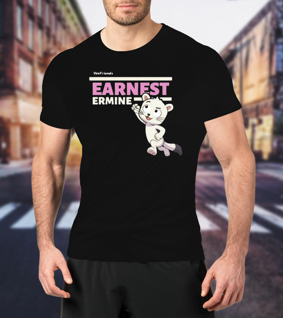 VeeFriends Earnest Ermine Character Comfort T-Shirt