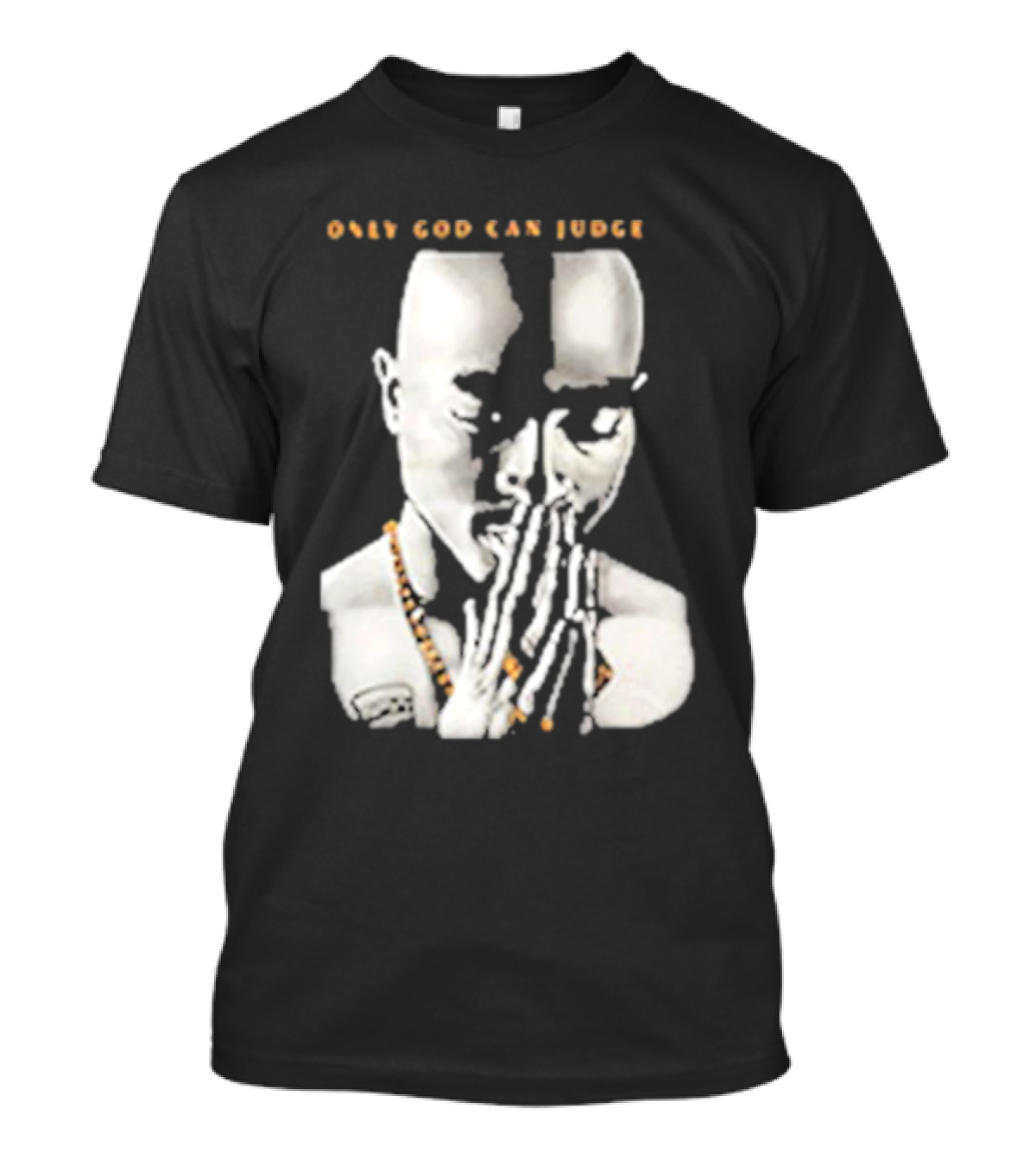 Tupac Only God Can Judge Me Prayer Hands T-Shirt
