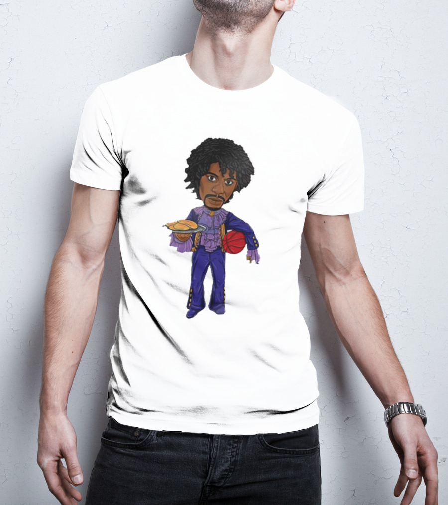 Dave Chappelle Prince Basketball Pancakes T-Shirt