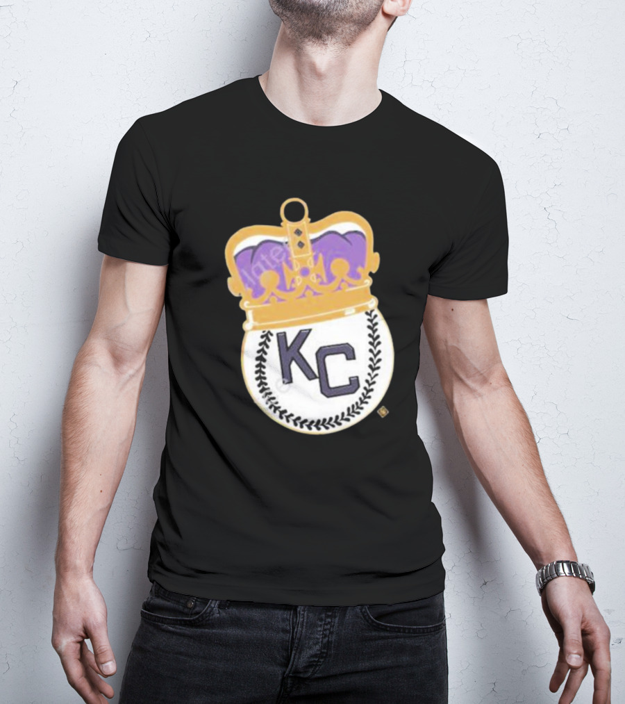 Kansas City Monarchs KC Crown Baseball T-Shirt