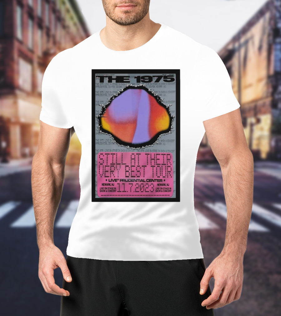 The 1975 Still At Their Very Best Tour Live Prudential Center Newark NJ 11.7.2023 T-Shirt