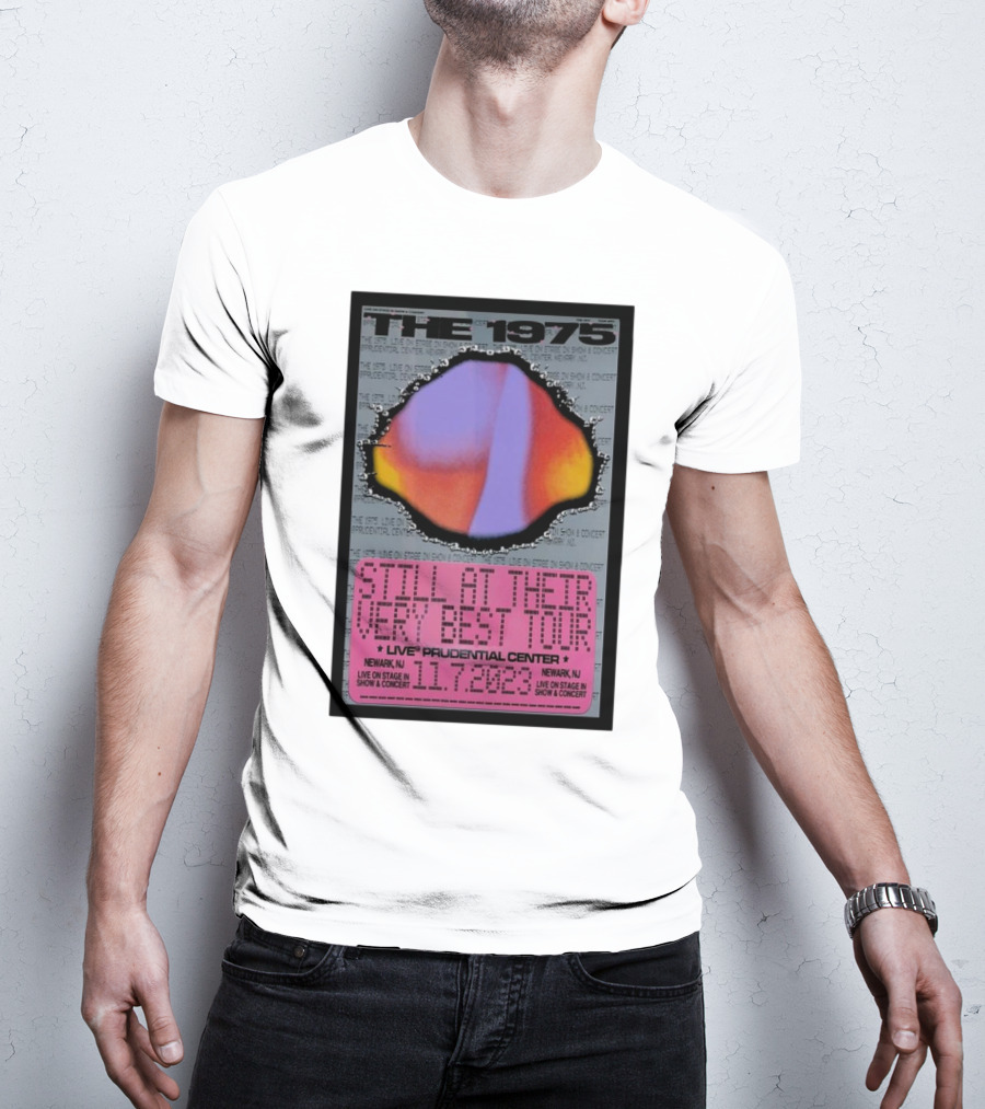 The 1975 Still At Their Very Best Tour Live Prudential Center Newark NJ 11.7.2023 T-Shirt