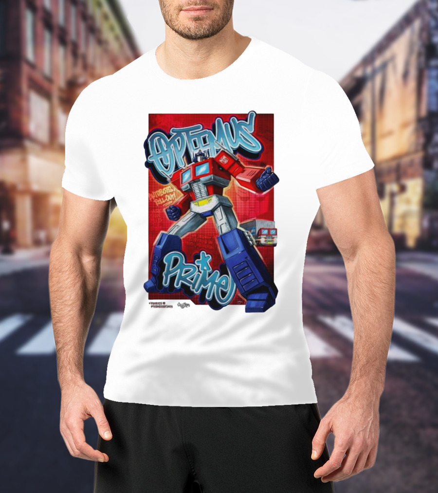 Optimus Prime Autobots Roll Out T-Shirt