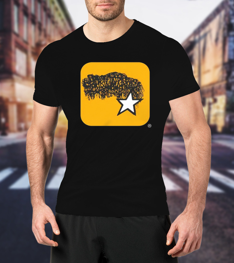 Boggstar Scribble Hair Star T-Shirt