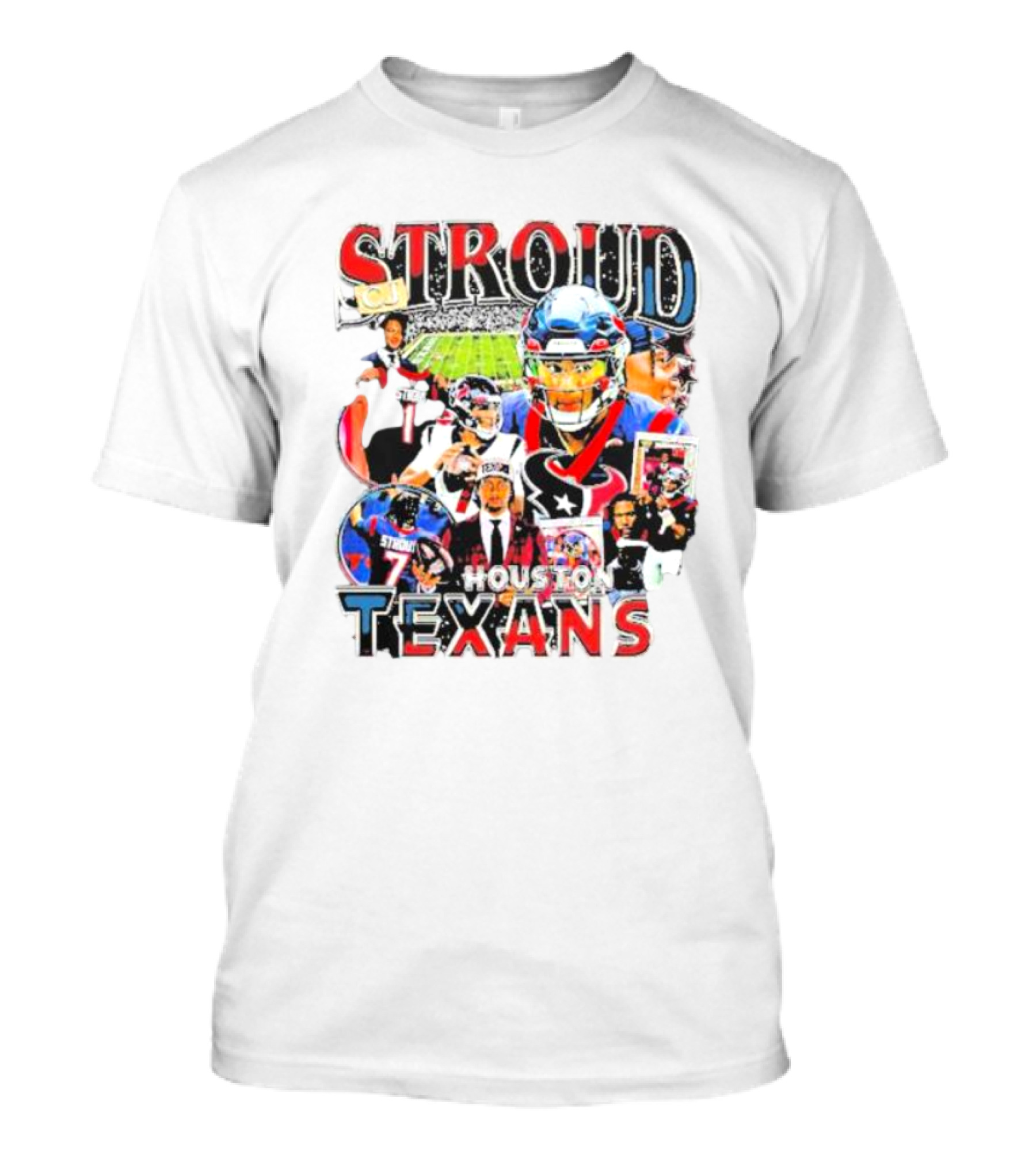 Stroud CJ Houston Texans Champions Images T-Shirt