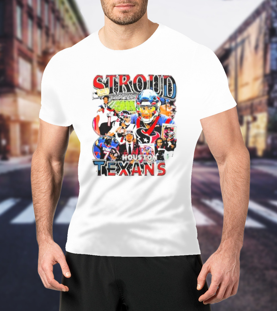 Stroud CJ Houston Texans Champions Images T-Shirt