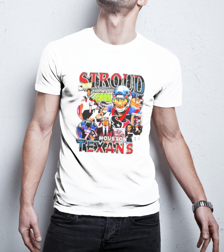 Stroud CJ Houston Texans Champions Images T-Shirt