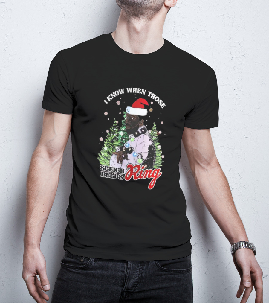 I Know When Those Sleigh Bells Ring Happy Holiday Merry Christmas Drake T-Shirt