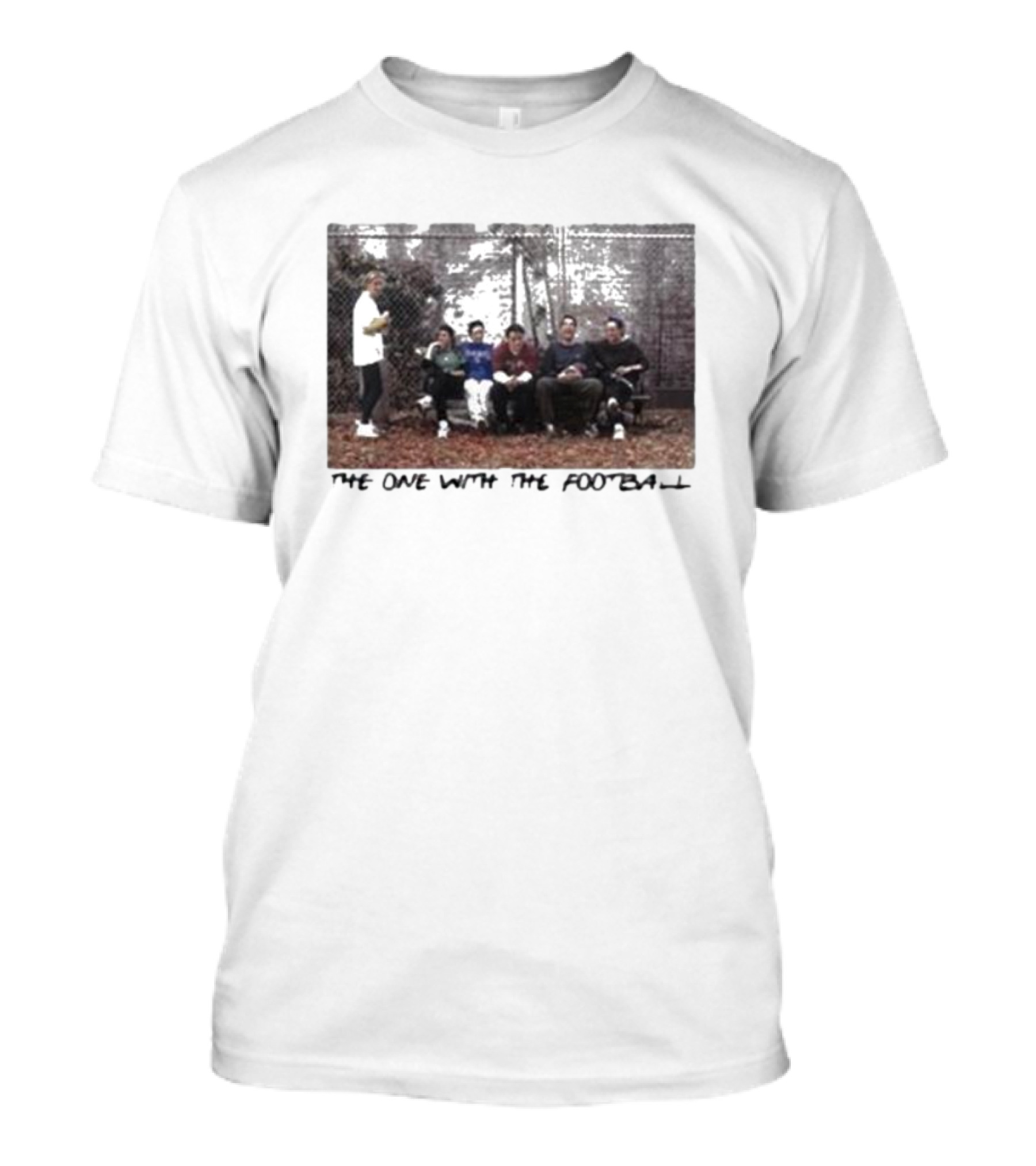 Vintage Friends Thanksgiving The One With The Football Scene T-Shirt