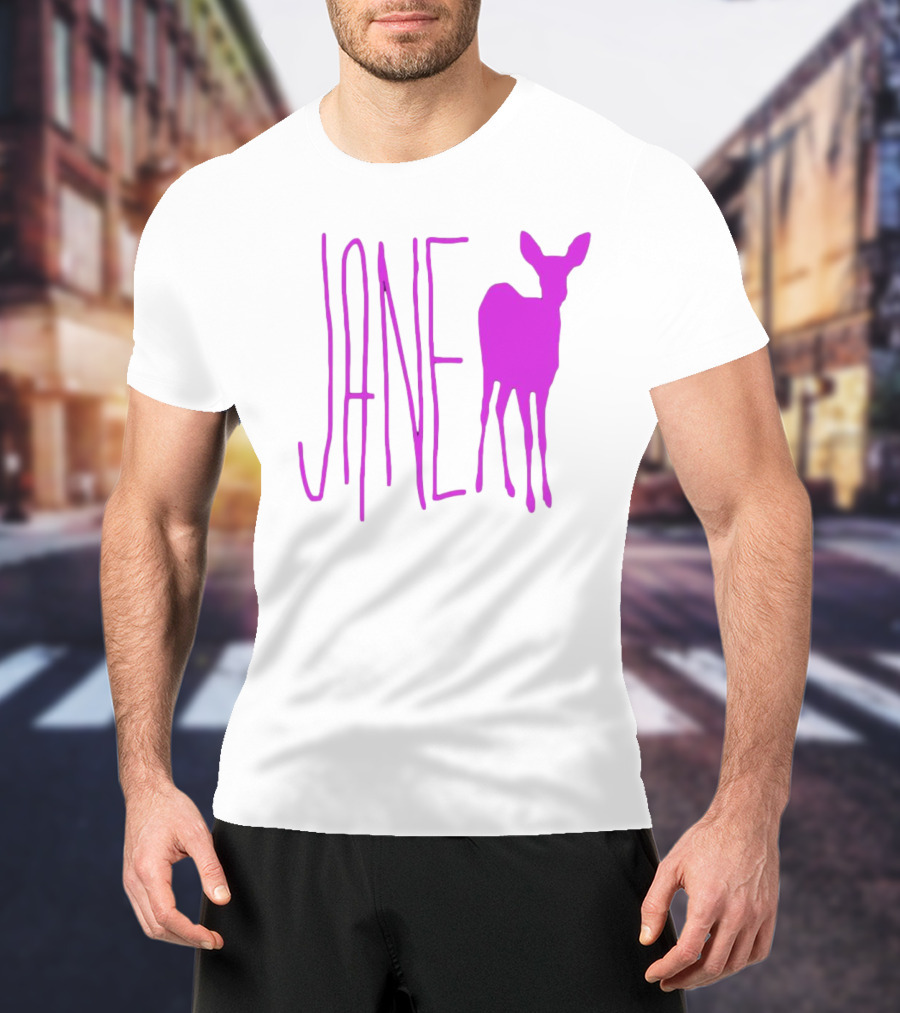 Forbidden Planet Jane Doe Pink Deer T-Shirt