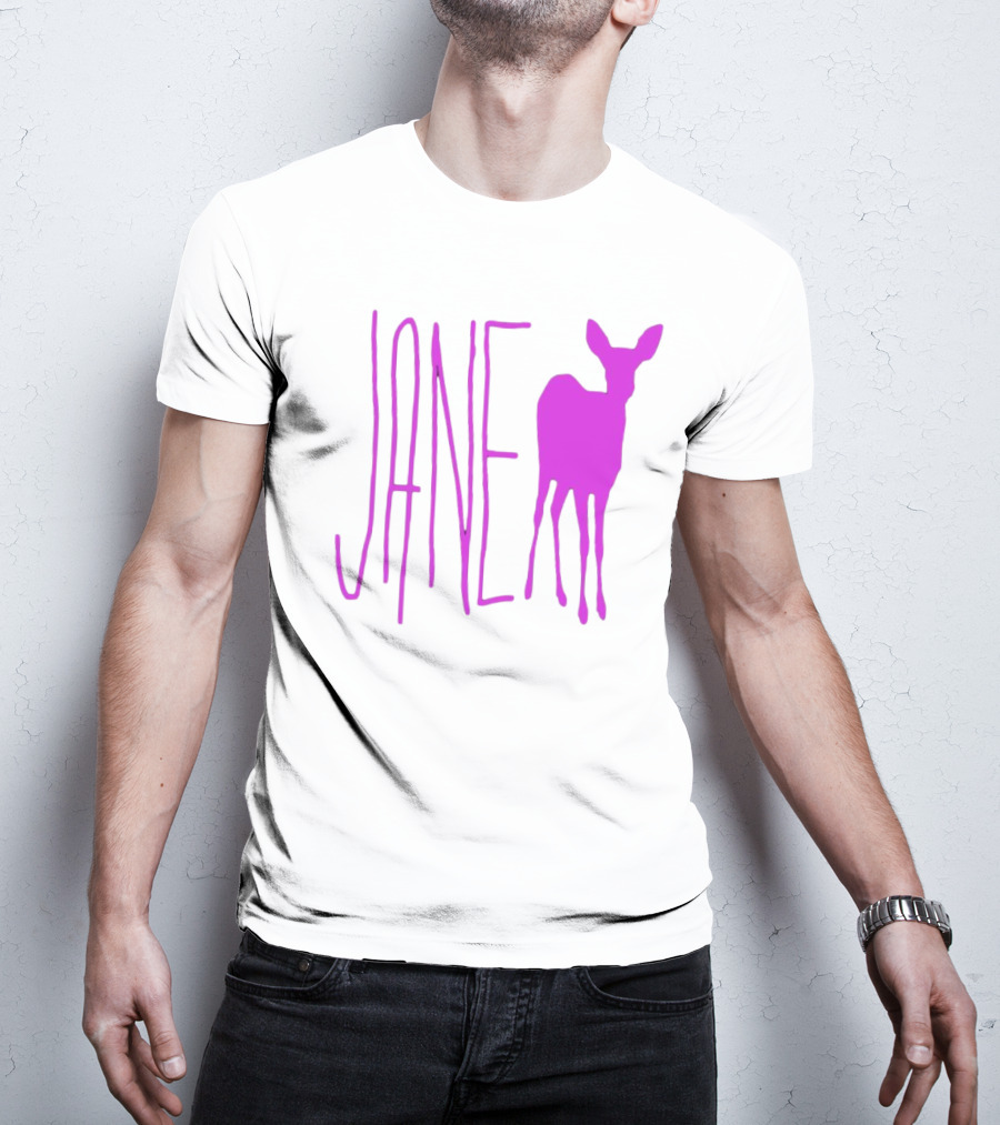 Forbidden Planet Jane Doe Pink Deer T-Shirt
