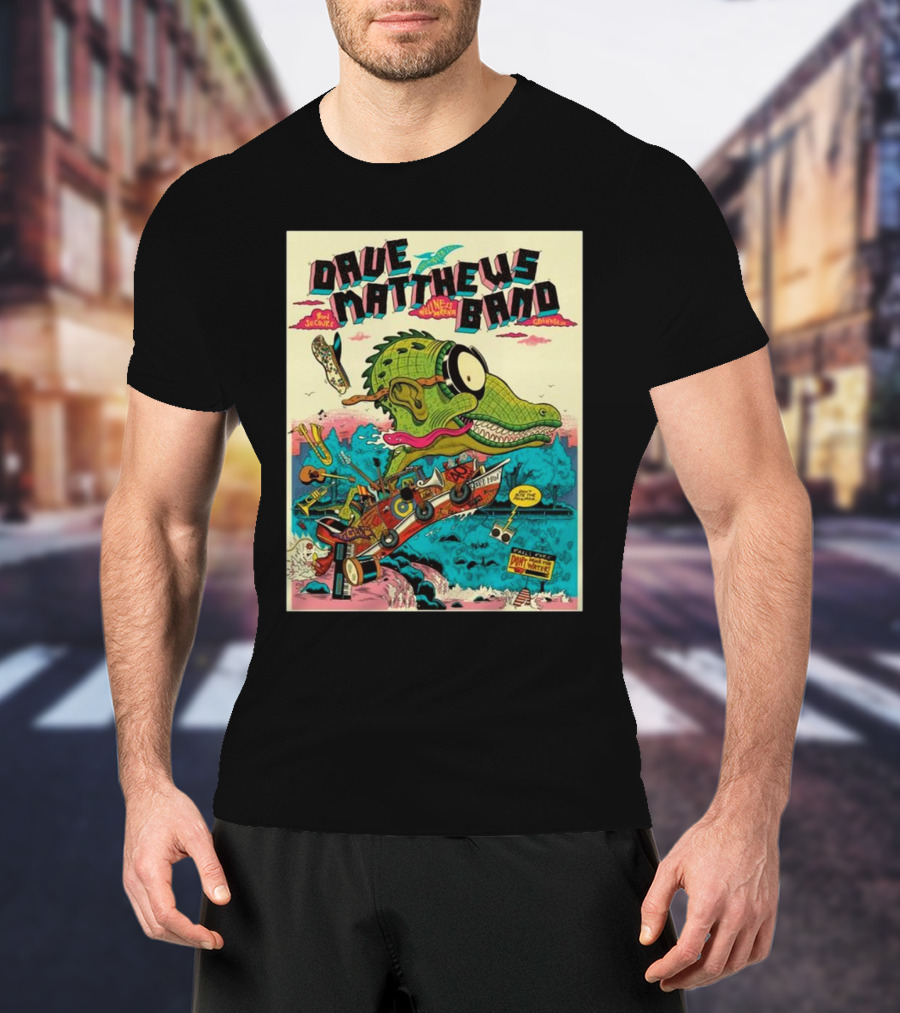 Dave Matthews Band Nov 8 Neenah Wisconsin Tour T-Shirt