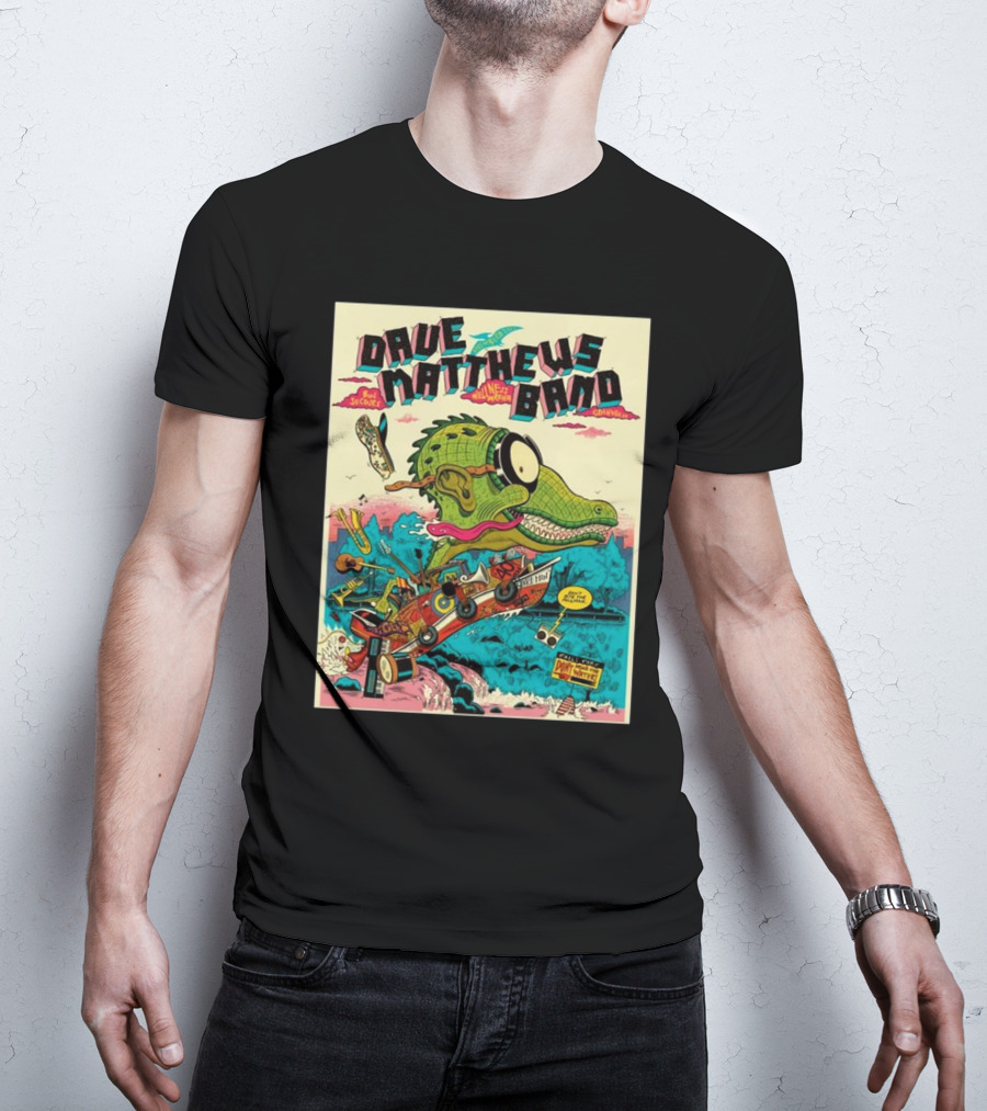Dave Matthews Band Nov 8 Neenah Wisconsin Tour T-Shirt