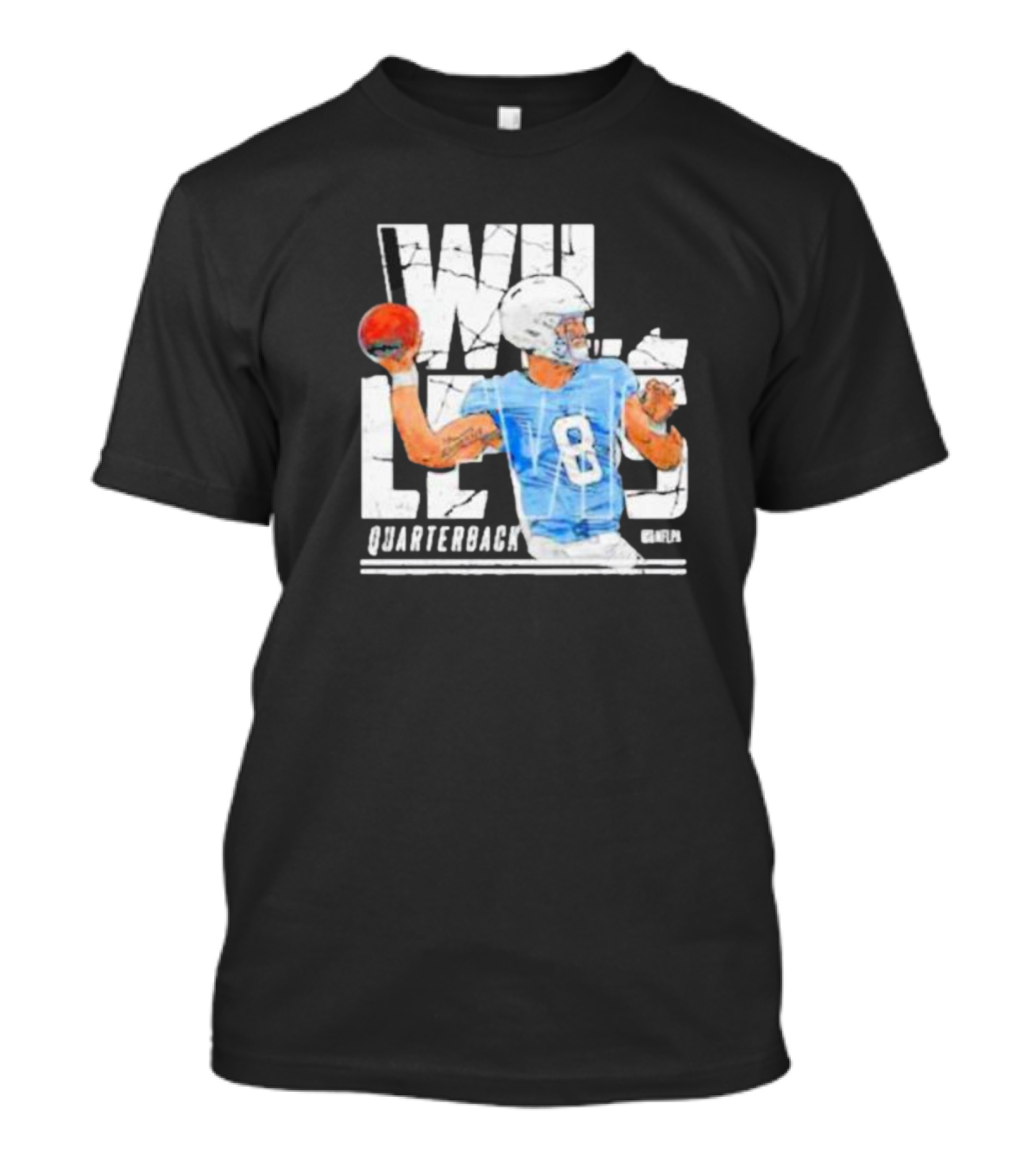 Will Levis Quarterback Number 8 Tennessee Titans T-Shirt