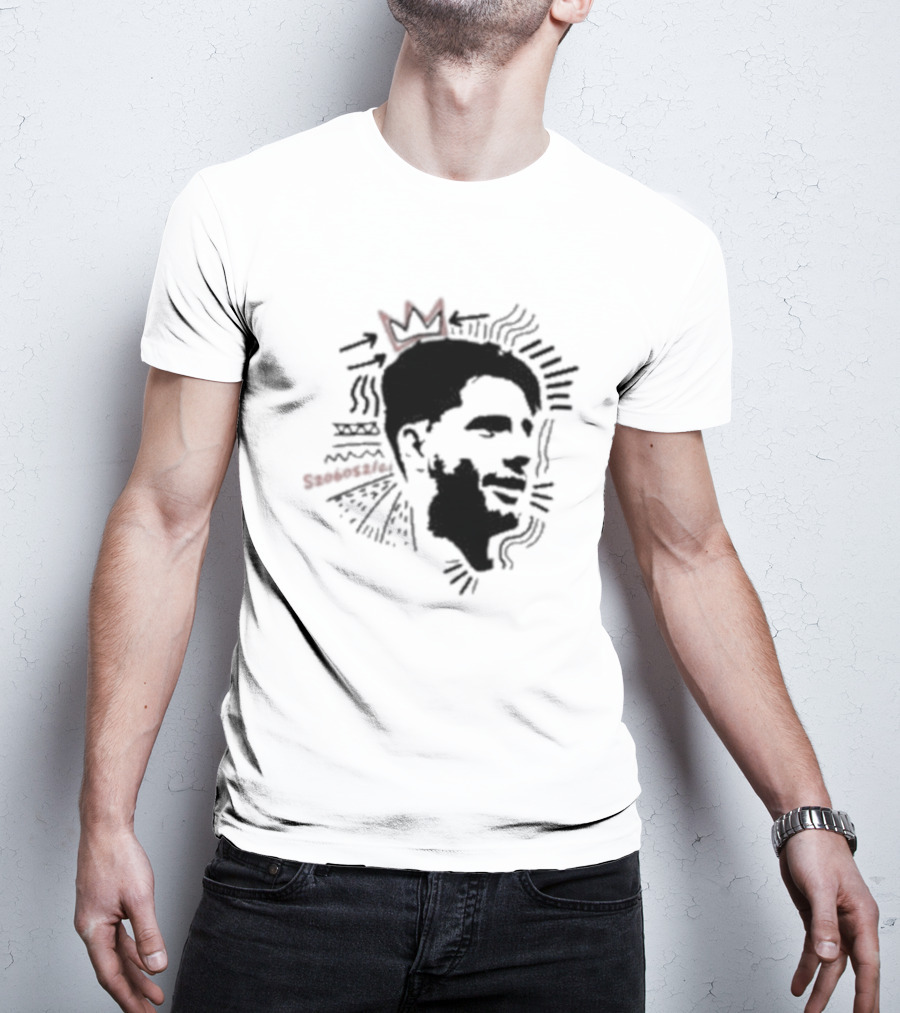 Dominik Szoboszlai Crown Graphic With Red Accents T-Shirt