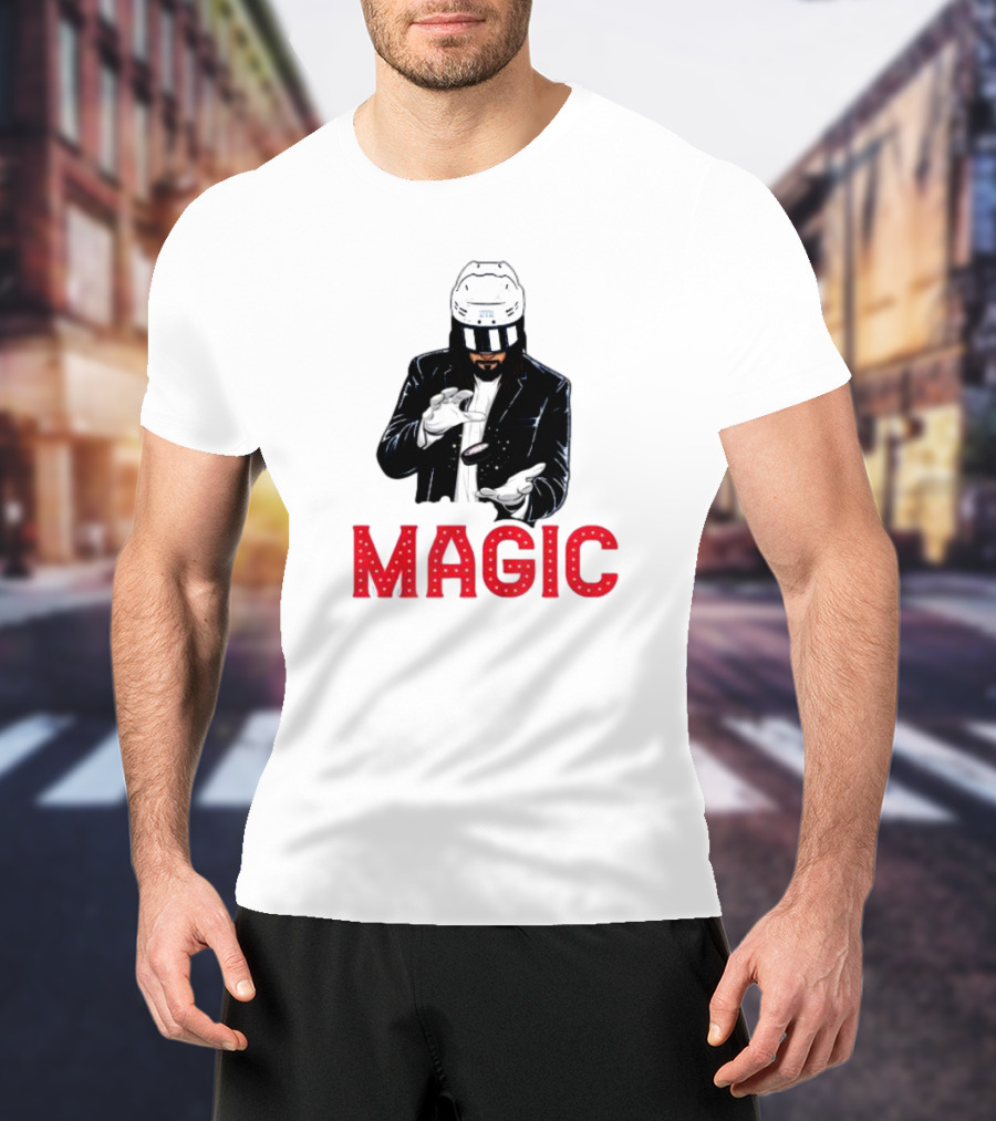 New York Rangers Broadway Magic Hockey Illusion T-Shirt