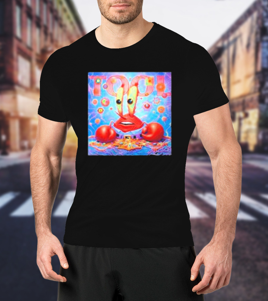 Tool Band Mr. Krabs Psychedelic Fusion T-Shirt