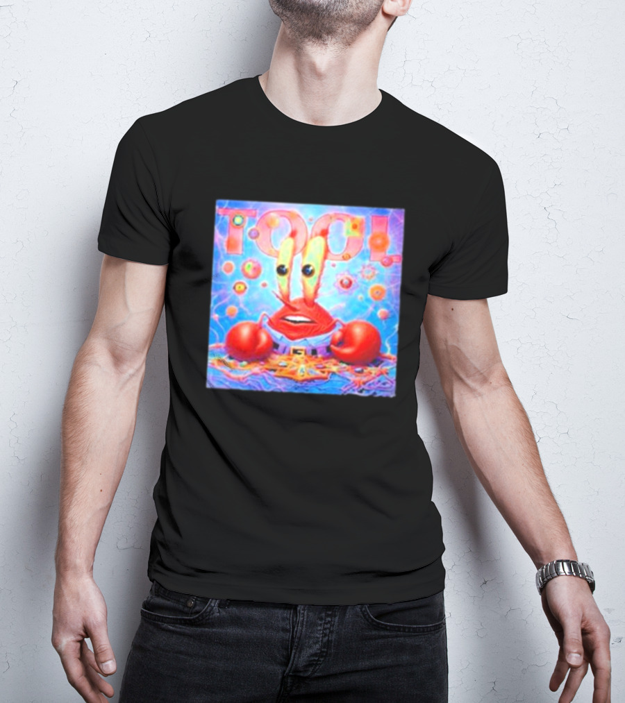 Tool Band Mr. Krabs Psychedelic Fusion T-Shirt