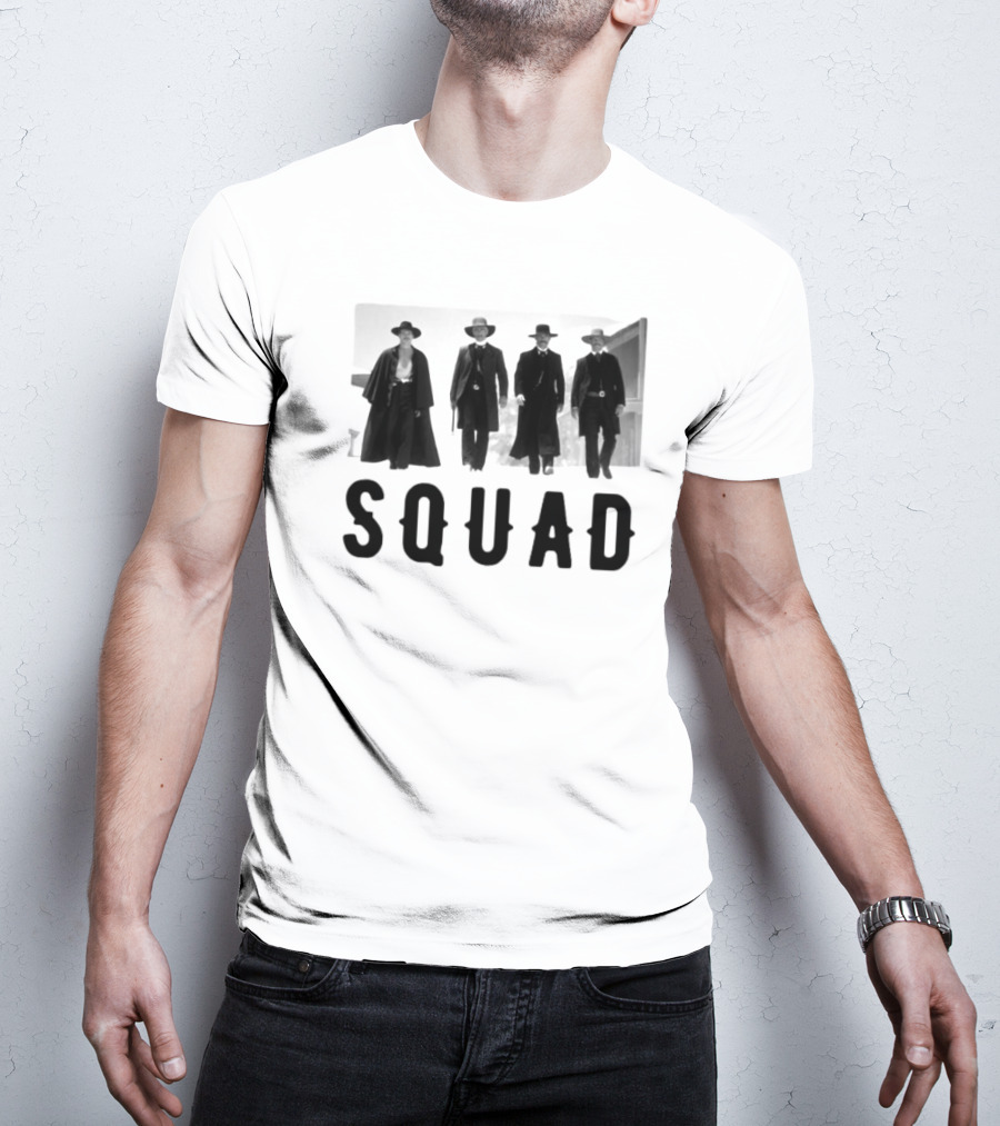 Tombstone Squad Western Cowboy Outlaws T-Shirt
