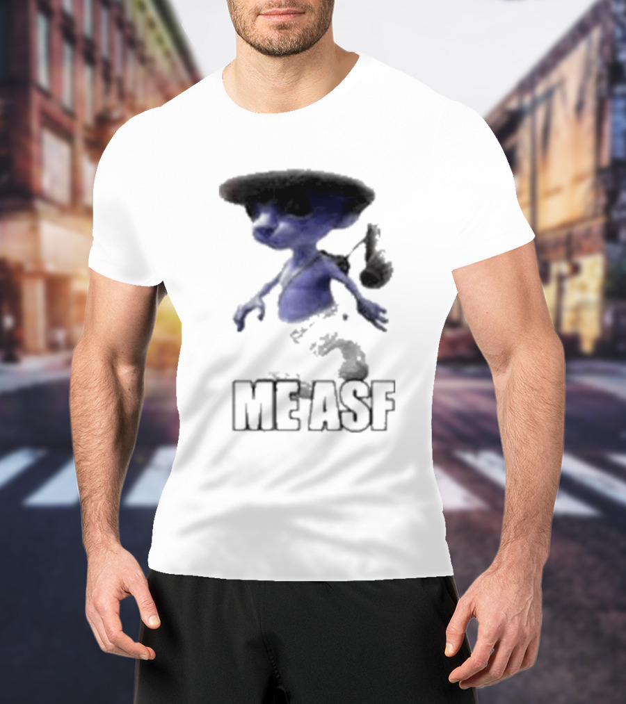 Cat Smurf Me Asf T-Shirt
