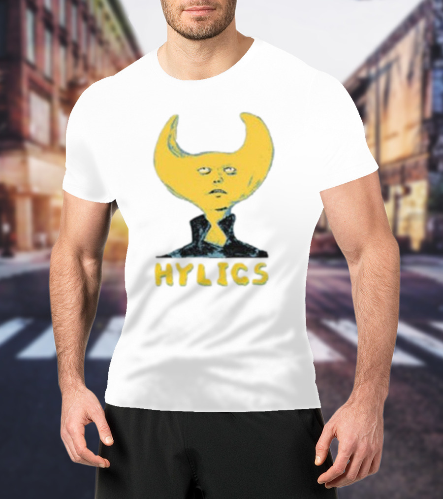 HYLICS Wayne Character Graphic Yellow Head T-Shirt