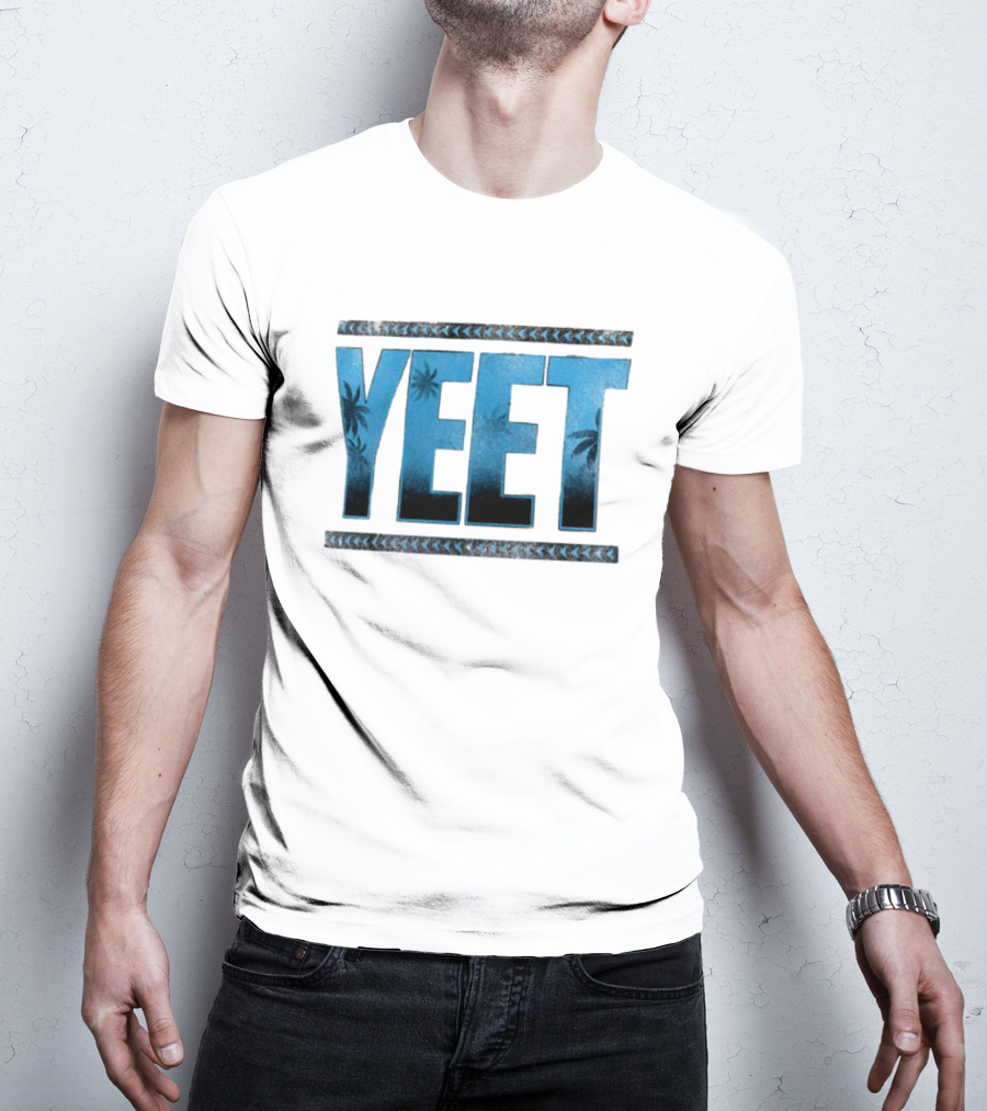 Yeet Jey Uso Tropical Print T-Shirt
