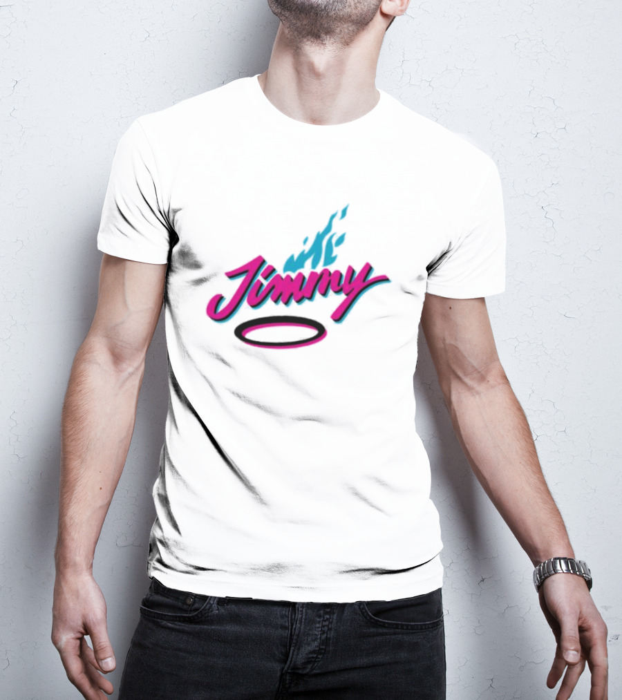 Jimmy Heat Retro Flame T-Shirt